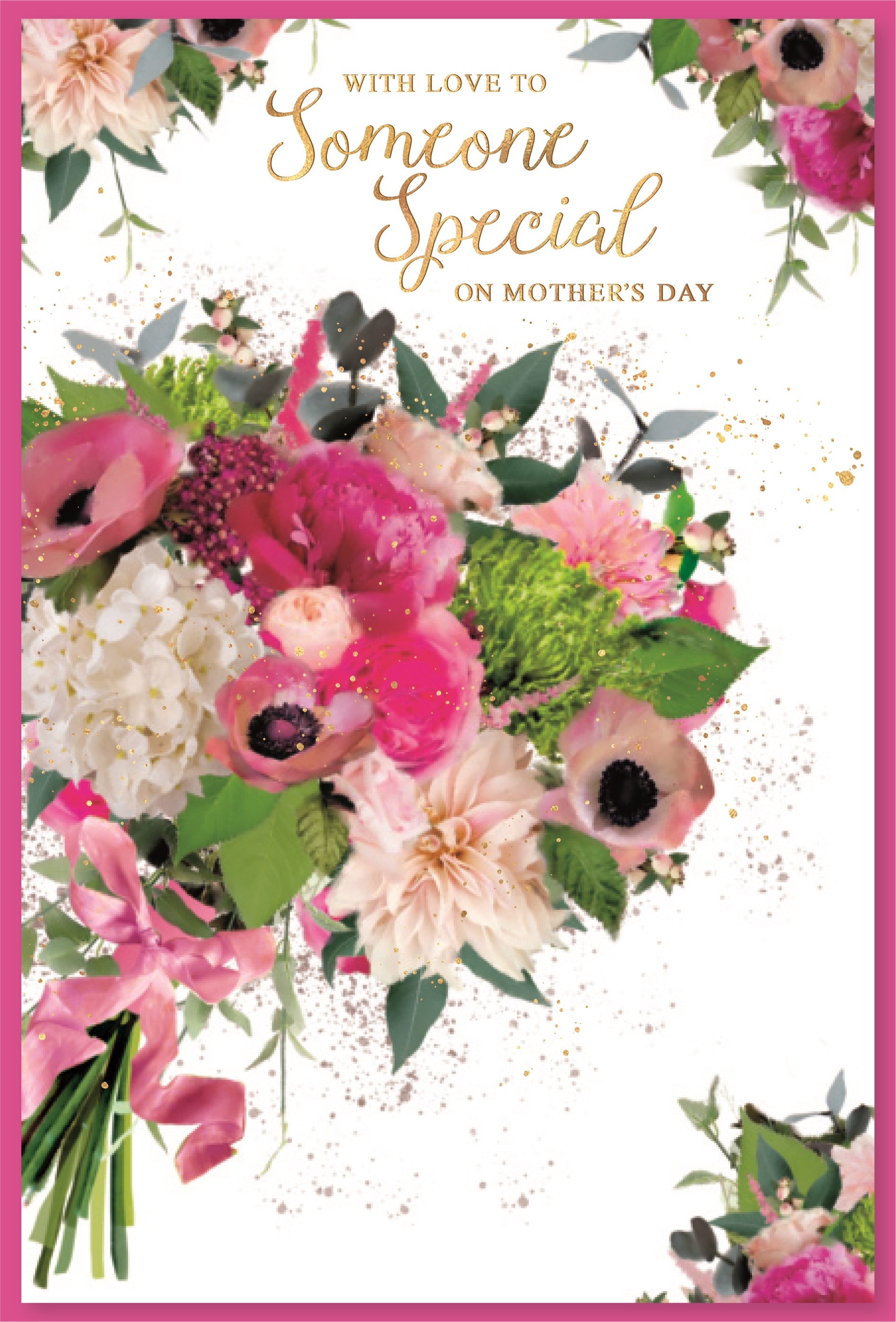 MOTHER`S DAY CARDS,Someone Special 6`s Floral Bouquet