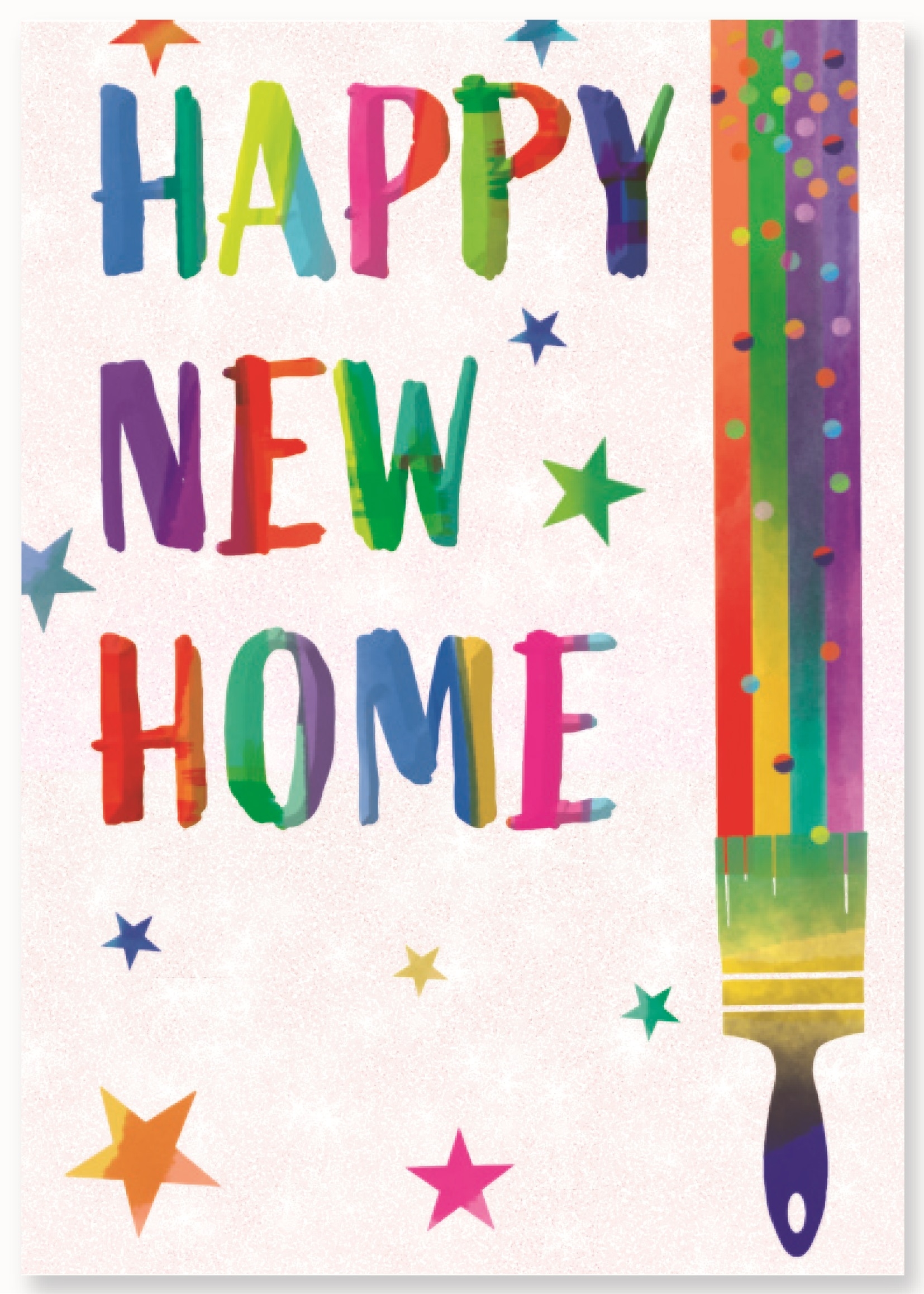 NEW HOME CARDS,6`s Rainbow Paint