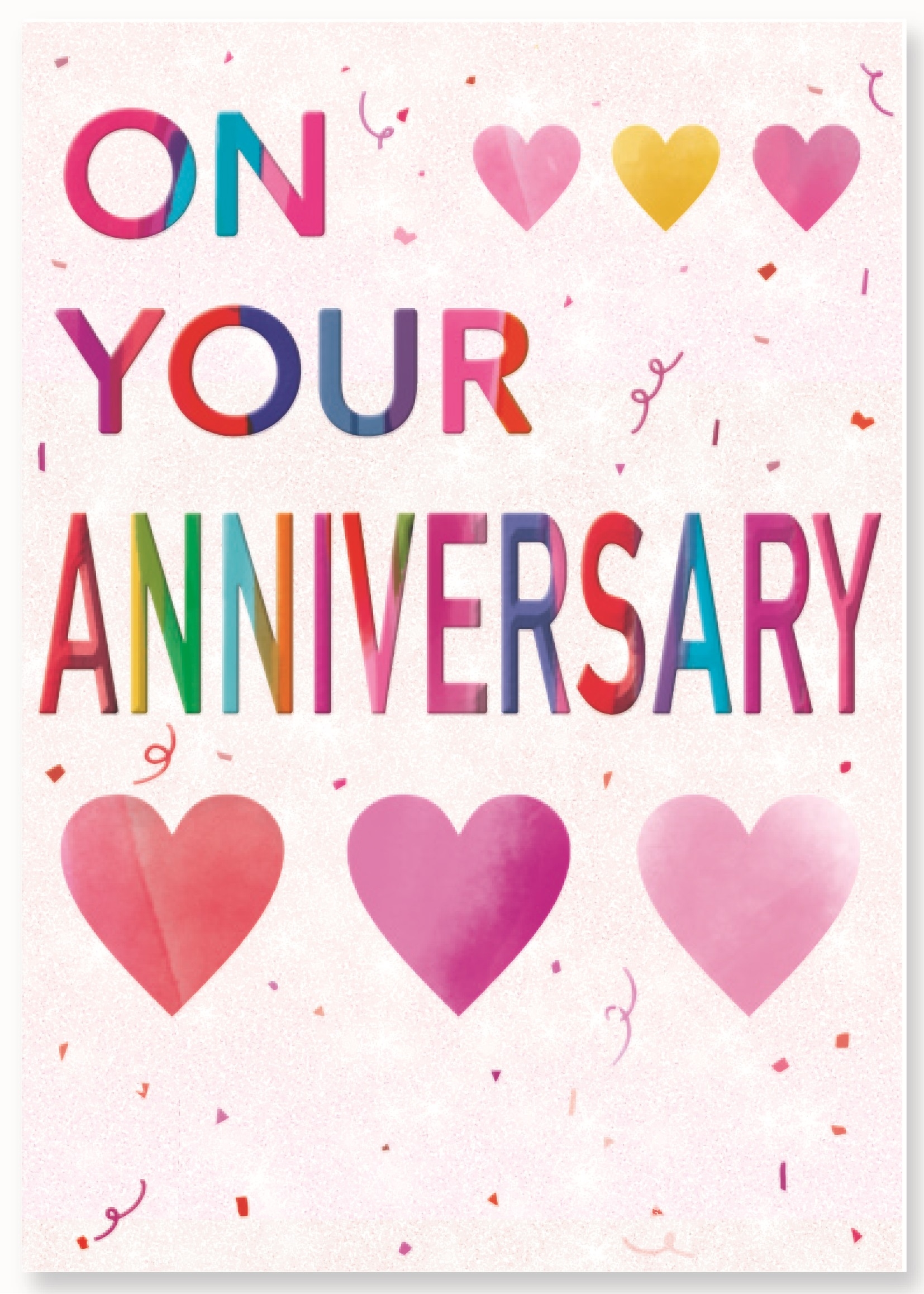 ANNIVERSARY CARDS,Your 6`s Hearts