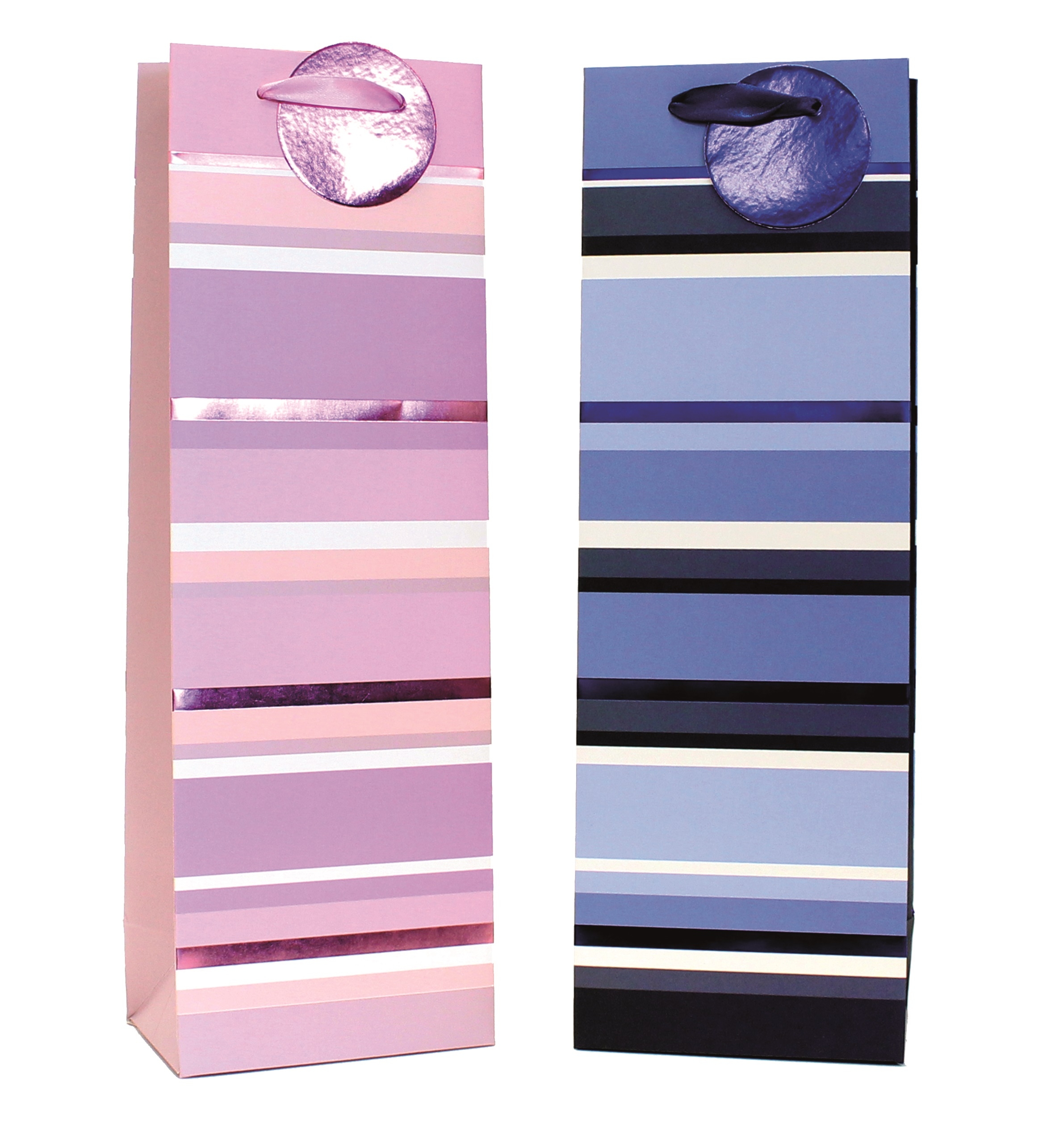 GIFT BAG,Stripe (2 Assorted) (Bottle) [Packs Only]
