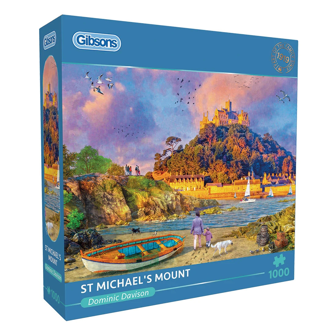 JIGSAW,1000pc.St Michael`s Mount (Gibson)