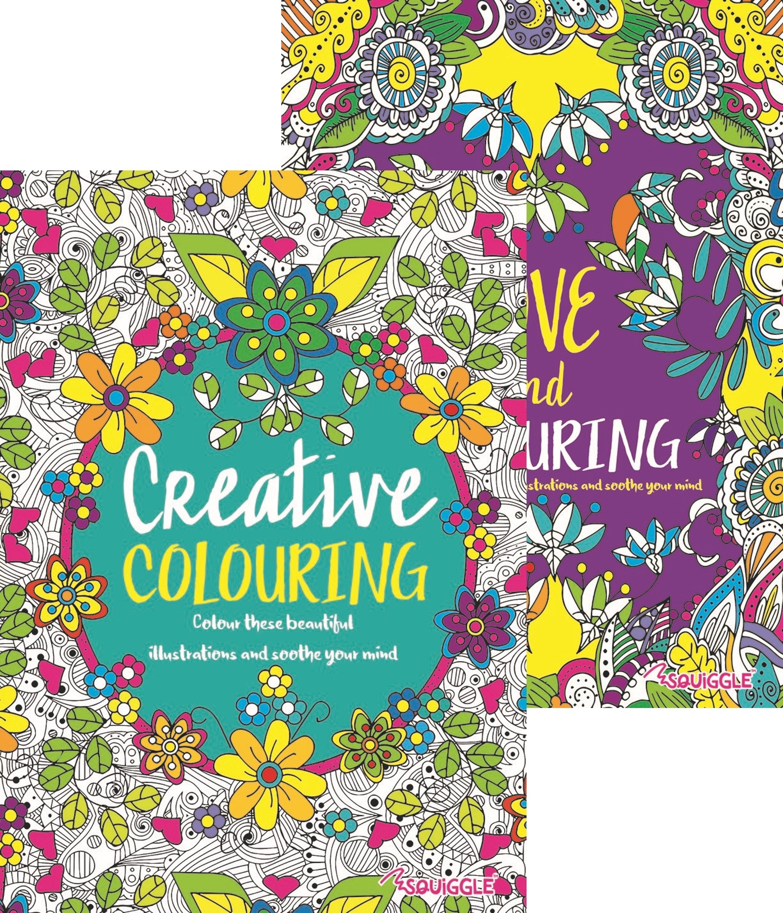 ADULT COLOURING BOOK,A4 2 Assorted [Packs Only]
