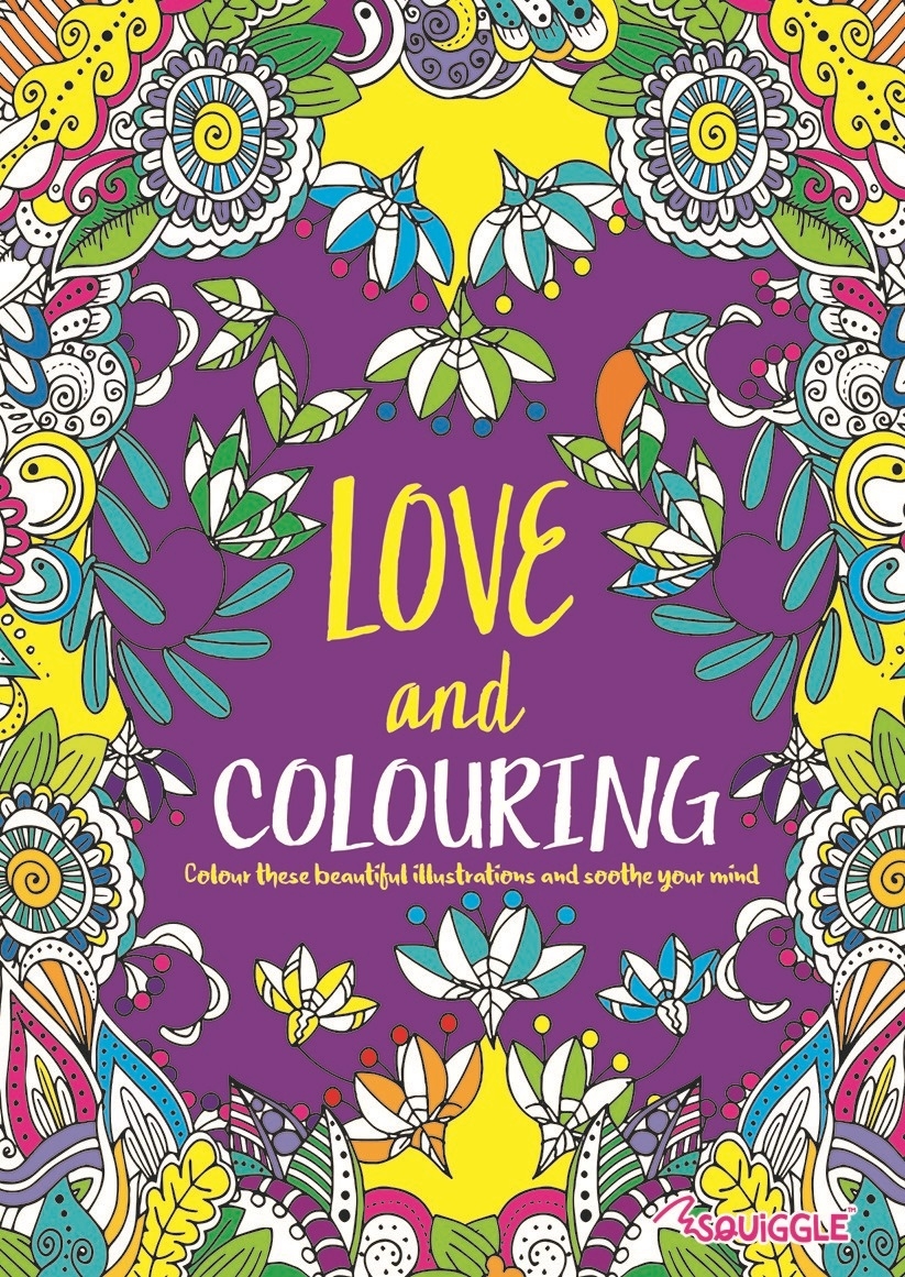 ADULT COLOURING BOOK,A4 2 Assorted [Packs Only]