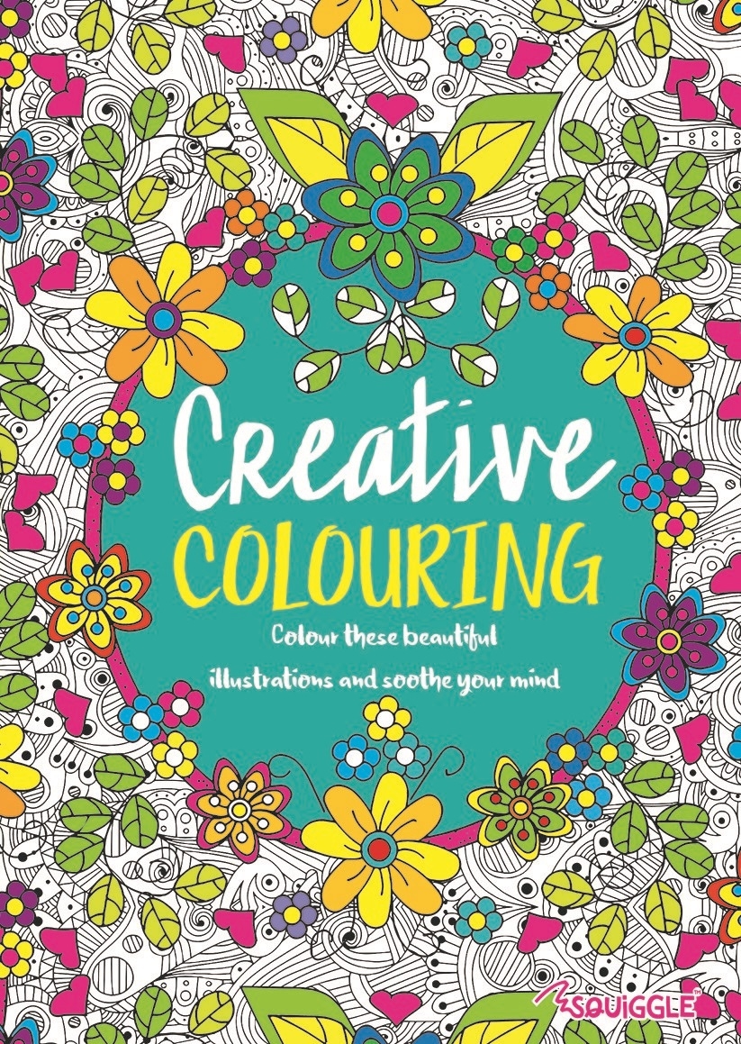 ADULT COLOURING BOOK,A4 2 Assorted [Packs Only]