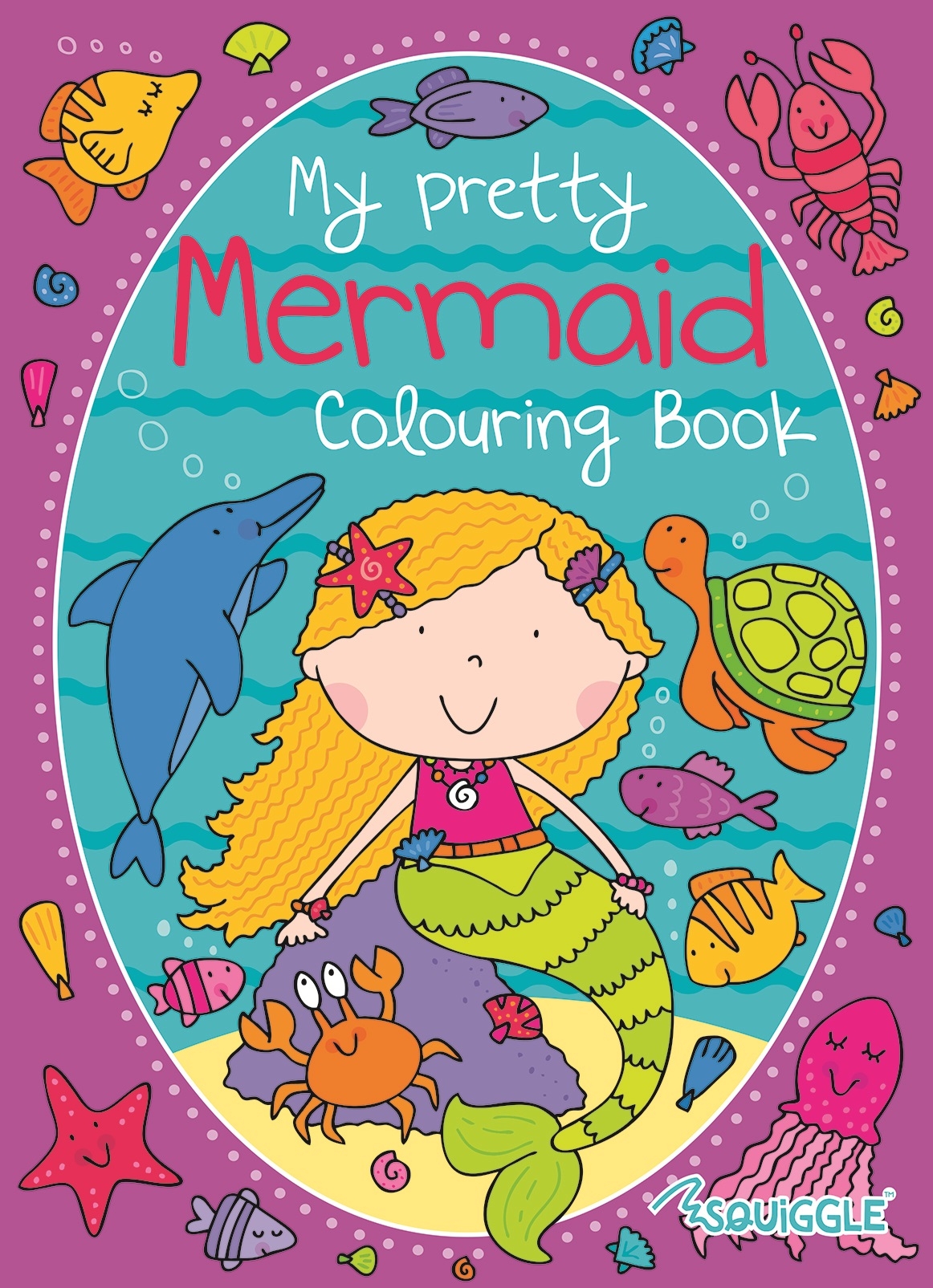 COLOURING BOOK,Unicorn & Mermaid [Packs Only]