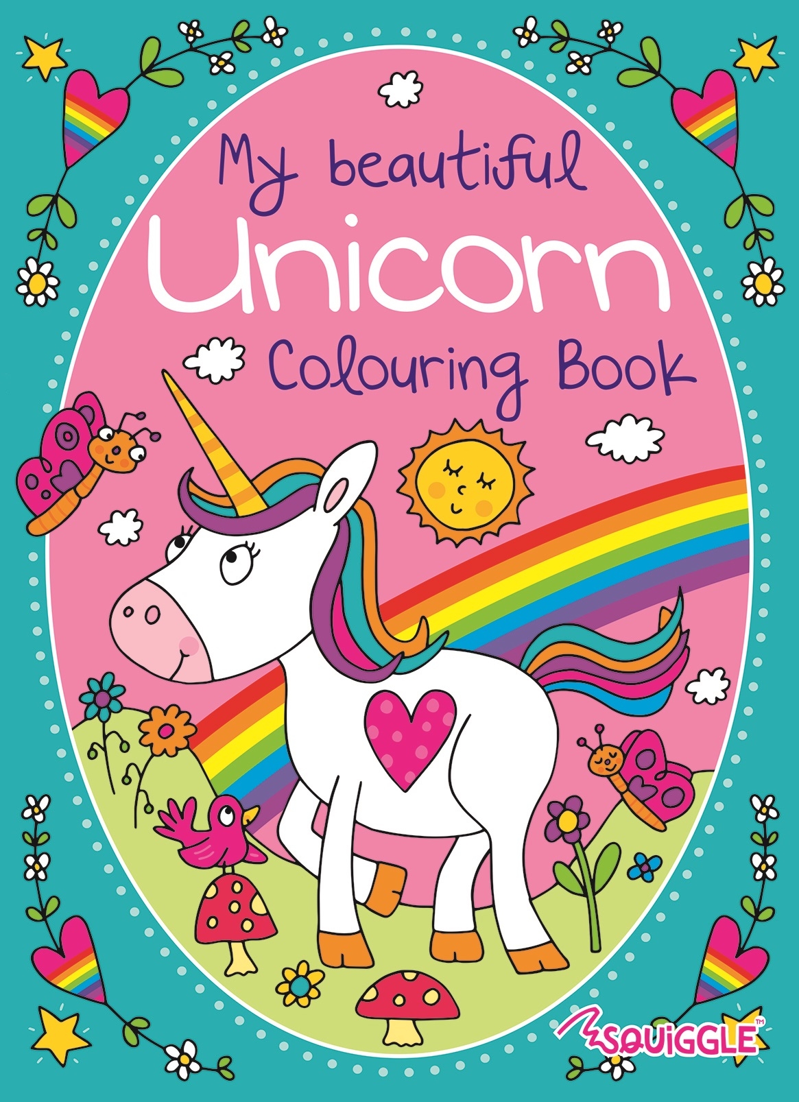COLOURING BOOK,Unicorn & Mermaid [Packs Only]