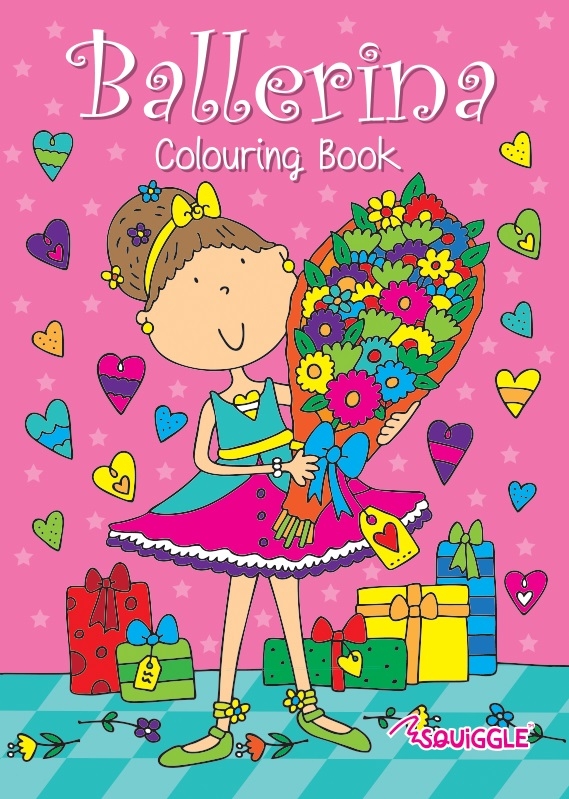 COLOURING BOOK,Ballerina & Princess [Packs Only]