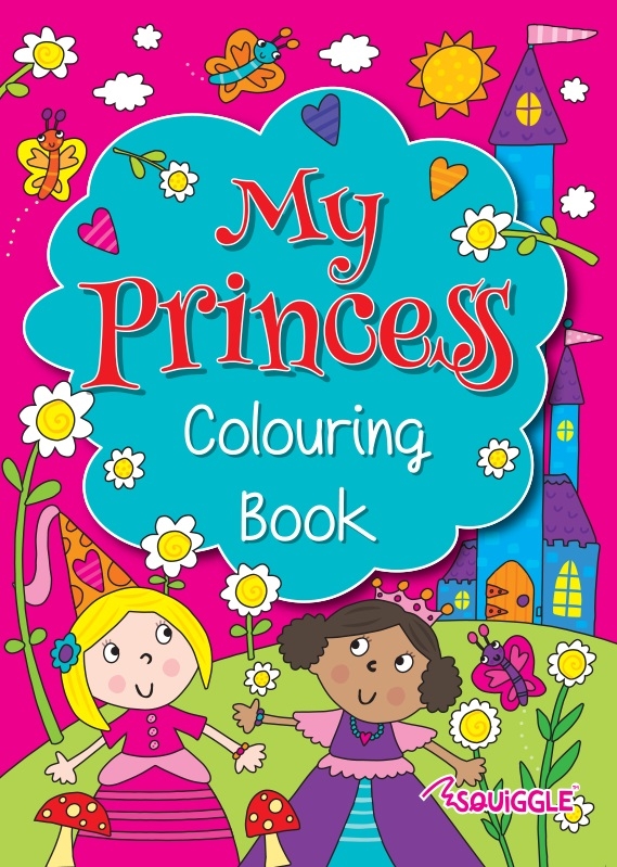 COLOURING BOOK,Ballerina & Princess [Packs Only]
