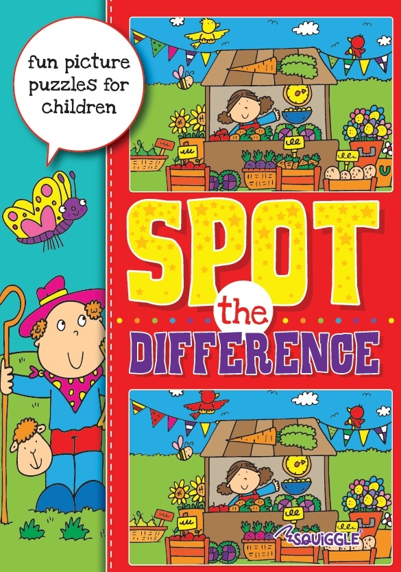 ACTVITY BOOK,Spot the Difference,A4 2 Assorted [Packs Only]