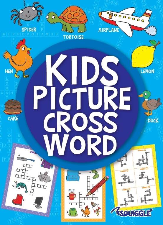 ACTIVITY BOOK,Kids Picture Crossword A4 [Packs Only]