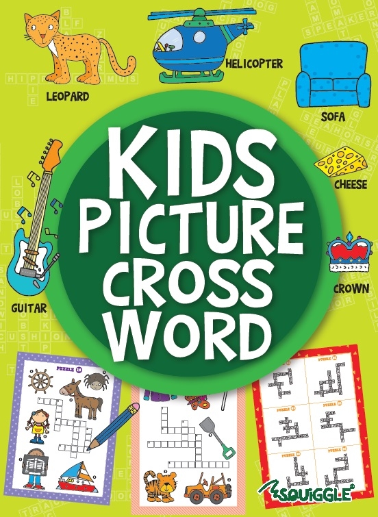ACTIVITY BOOK,Kids Picture Crossword A4 [Packs Only]