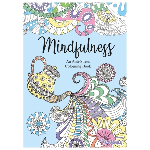 ADULT COLOURING BOOK,A4 Zen Doodle & Mindfulness [Packs Only]