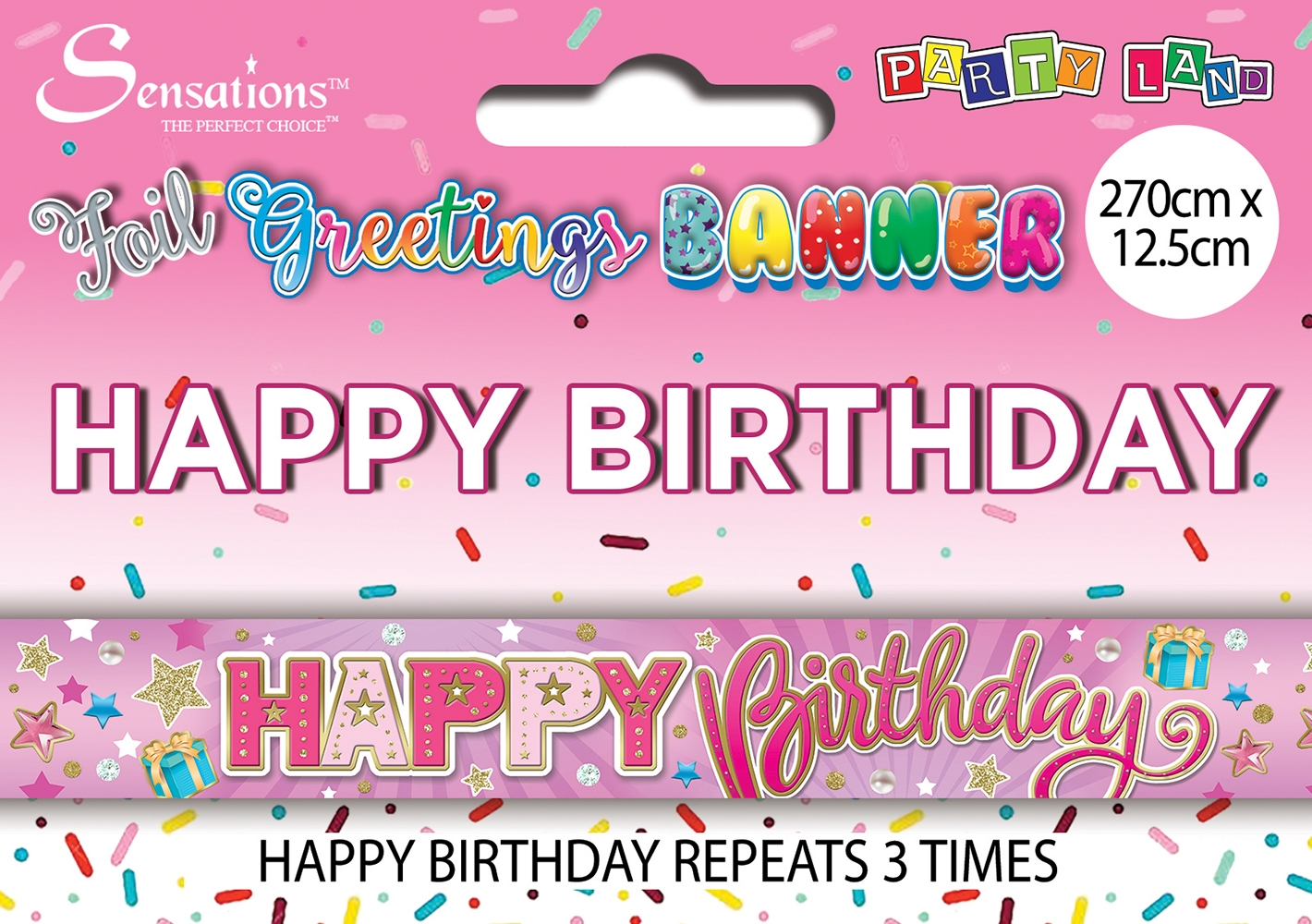 BANNER,Happy Birthday Text [Packs Only]