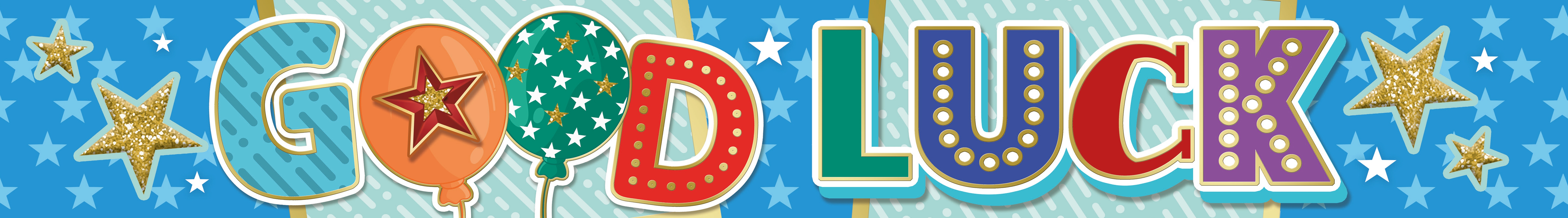 BANNER,Good Luck [Packs Only]