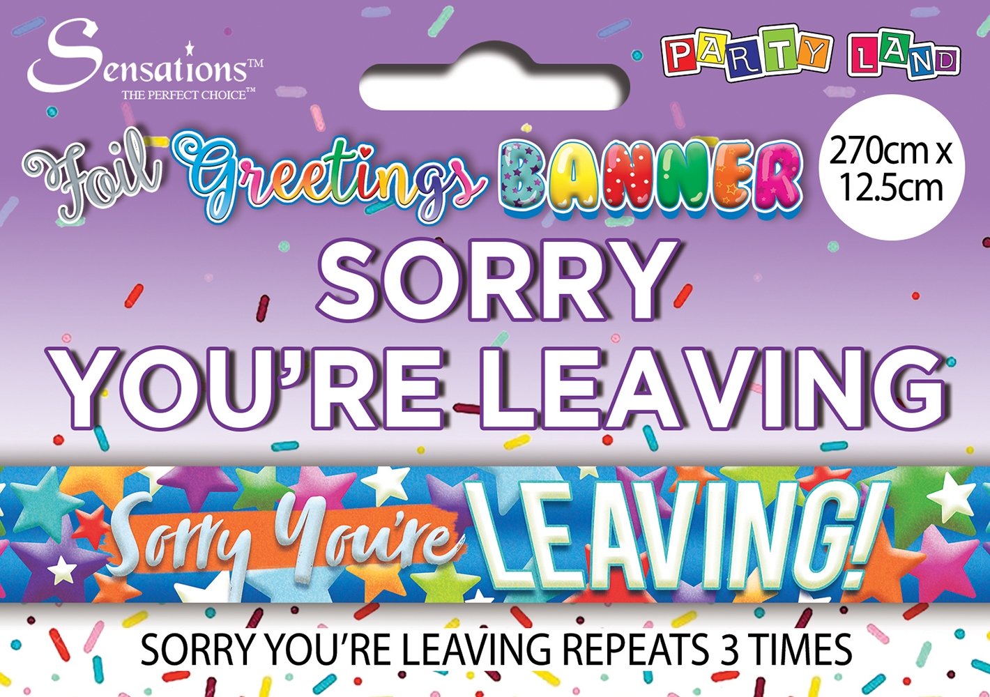BANNER,Sorry You`re Leaving [Packs Only]