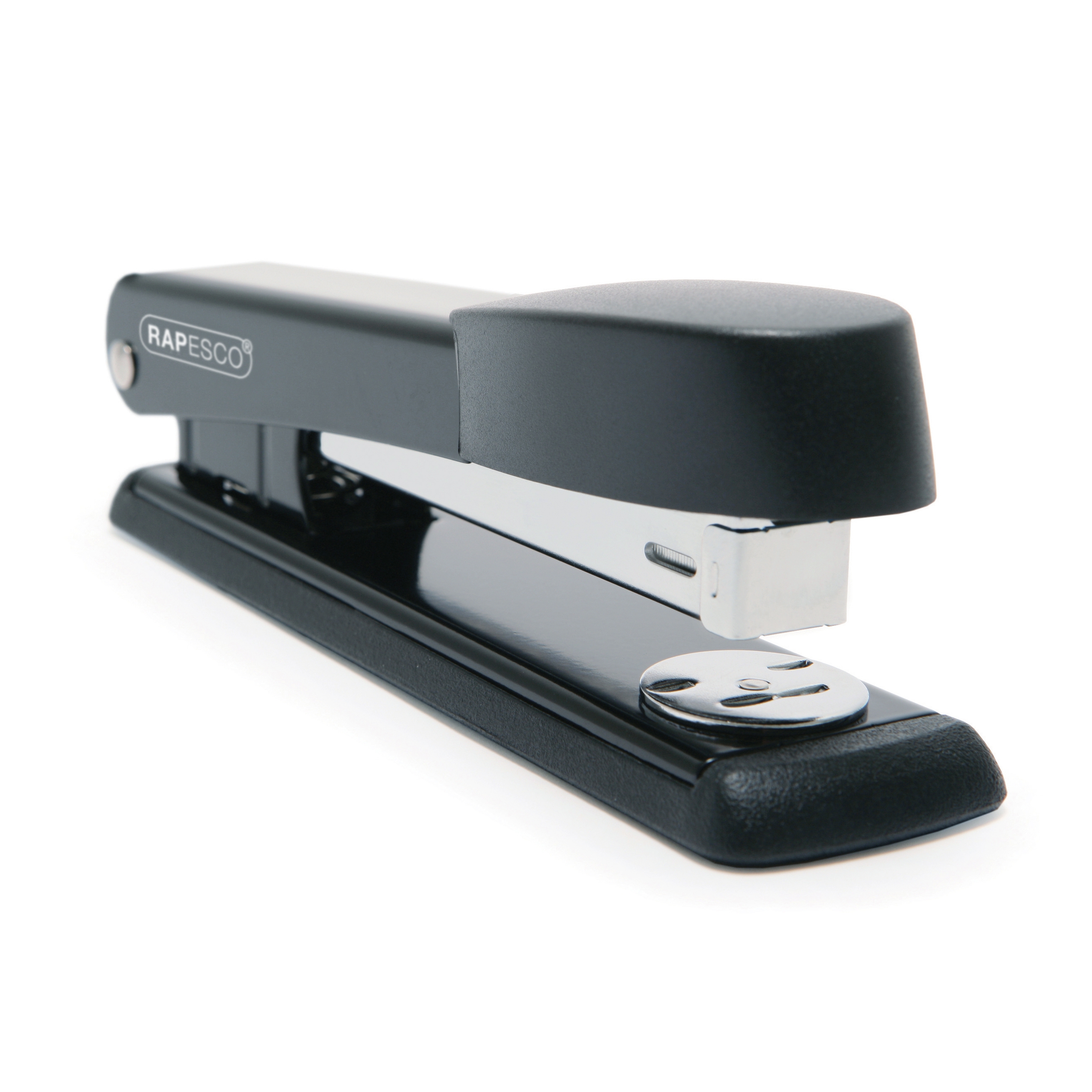 STAPLER,26/6 Rapesco MARLIN Black Full Strip Boxed