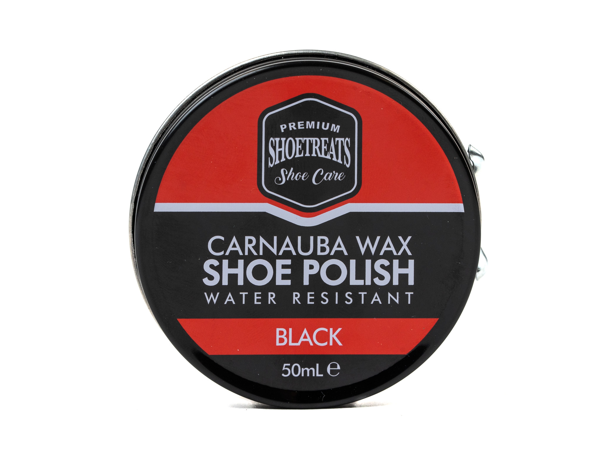 SHOE POLISH,Black Wax 50ml in Tin [Packs Only]