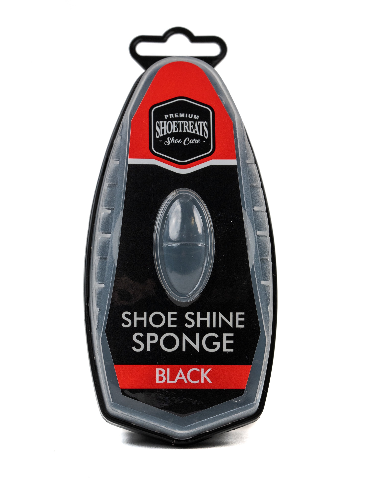 SHOE SHINE SPONGE,Black H/pk [Packs Only]