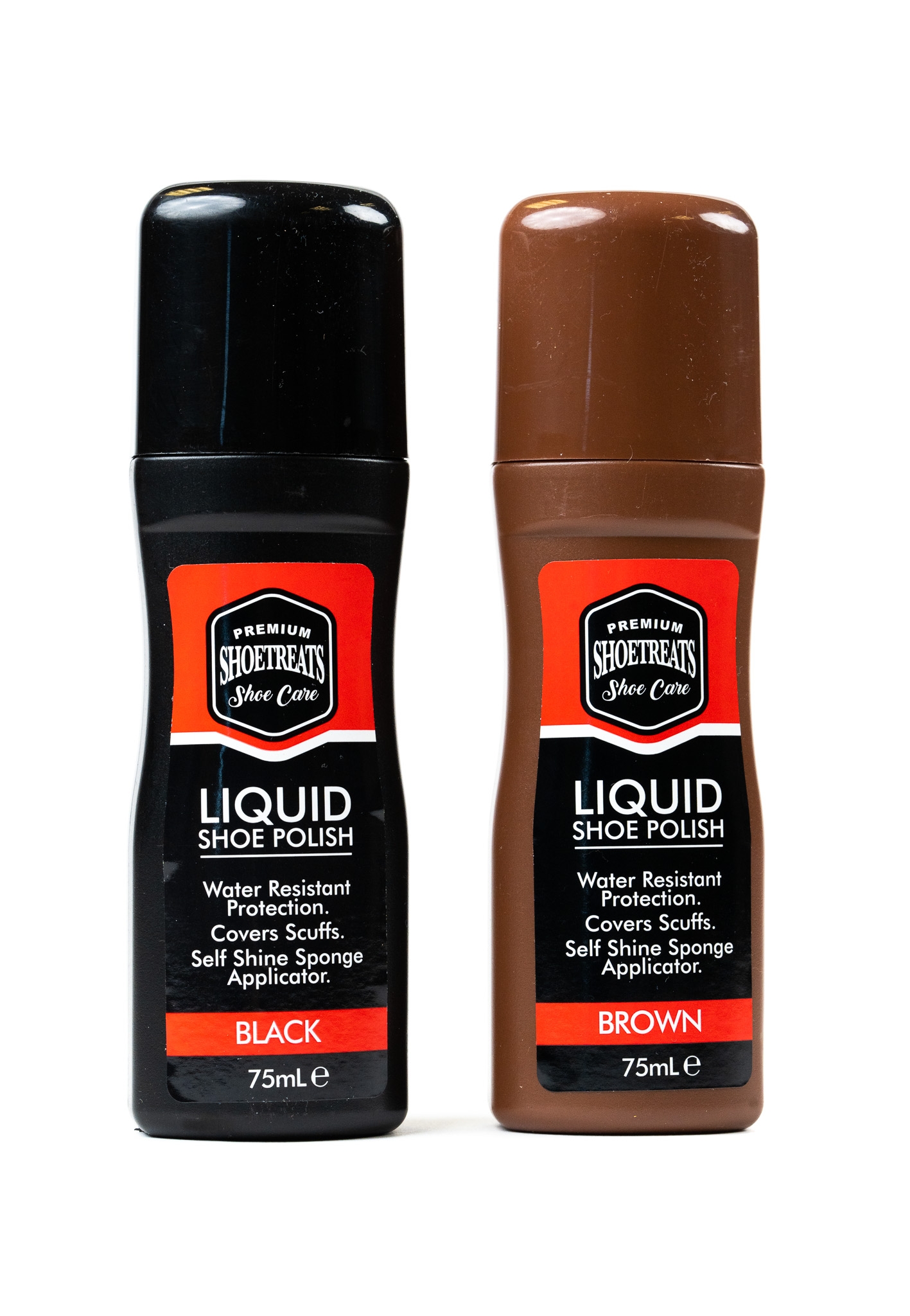 SHOE POLISH,Liquid Black/Brown 75ml Assorted [Packs Only]