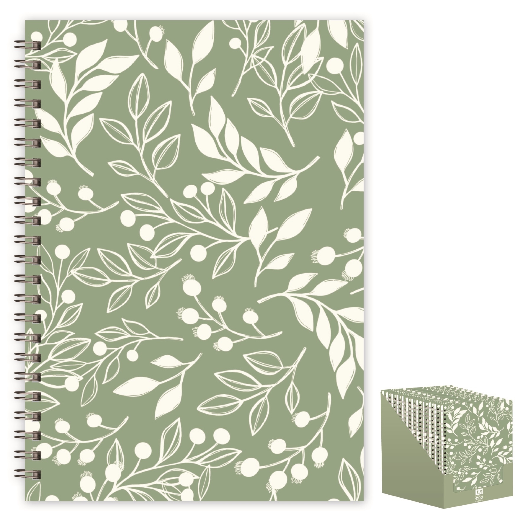 NOTEBOOK,Eco Essentials A5 Twin Wire CDU [Splittable]