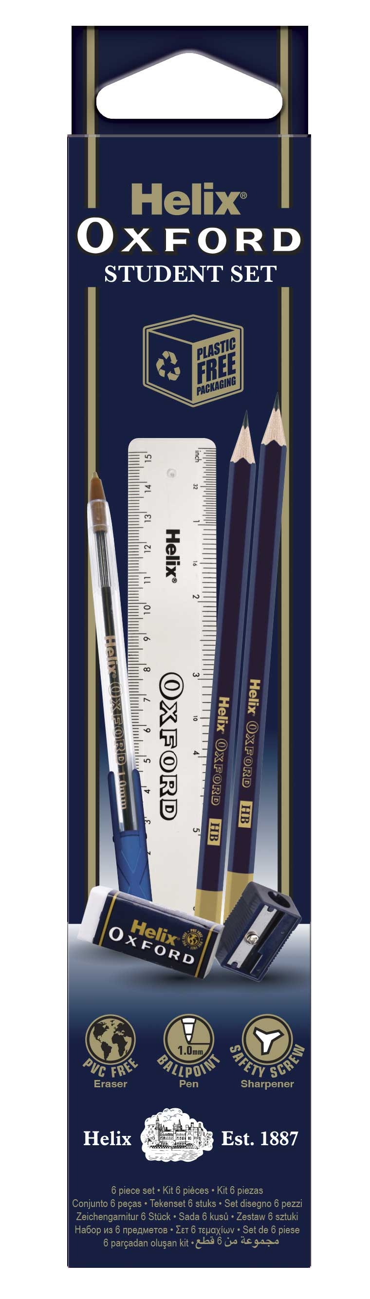 STUDENT SET,Oxford Box H/pk (Helix) [Splittable]