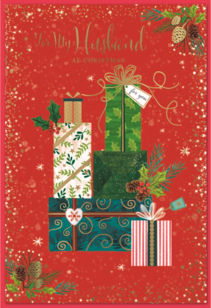 XMAS CARDS,Husband 6`s Presents