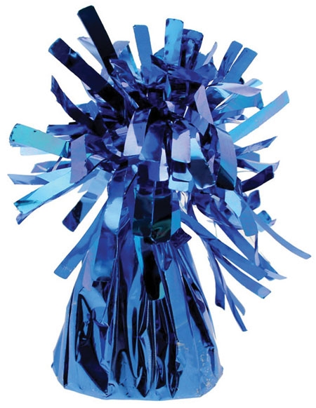 BALLOON WEIGHT,Blue Foil [Packs Only]