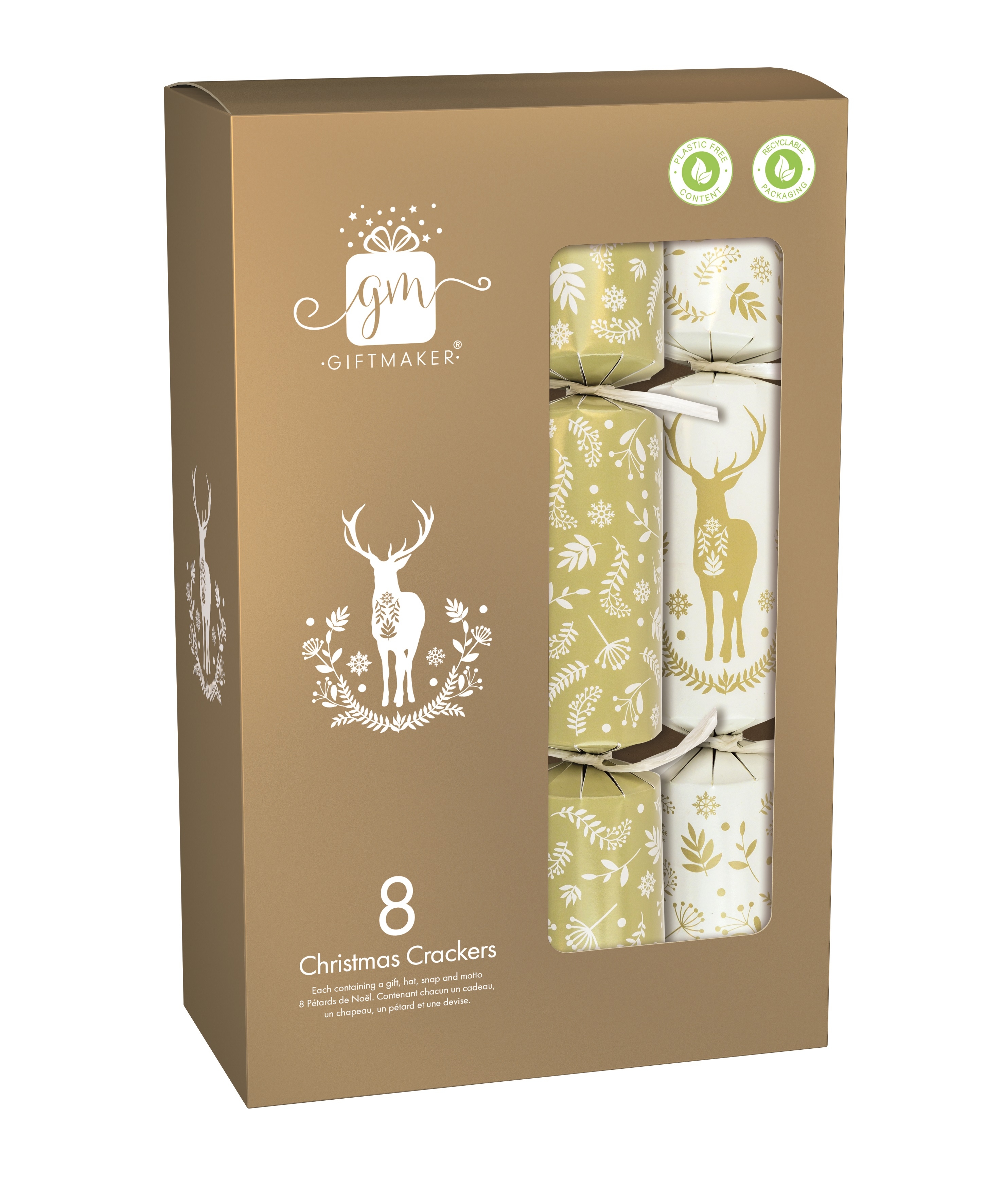 CRACKERS,31cm Assorted 8`s (GS500/2/3/4) [Splittable]