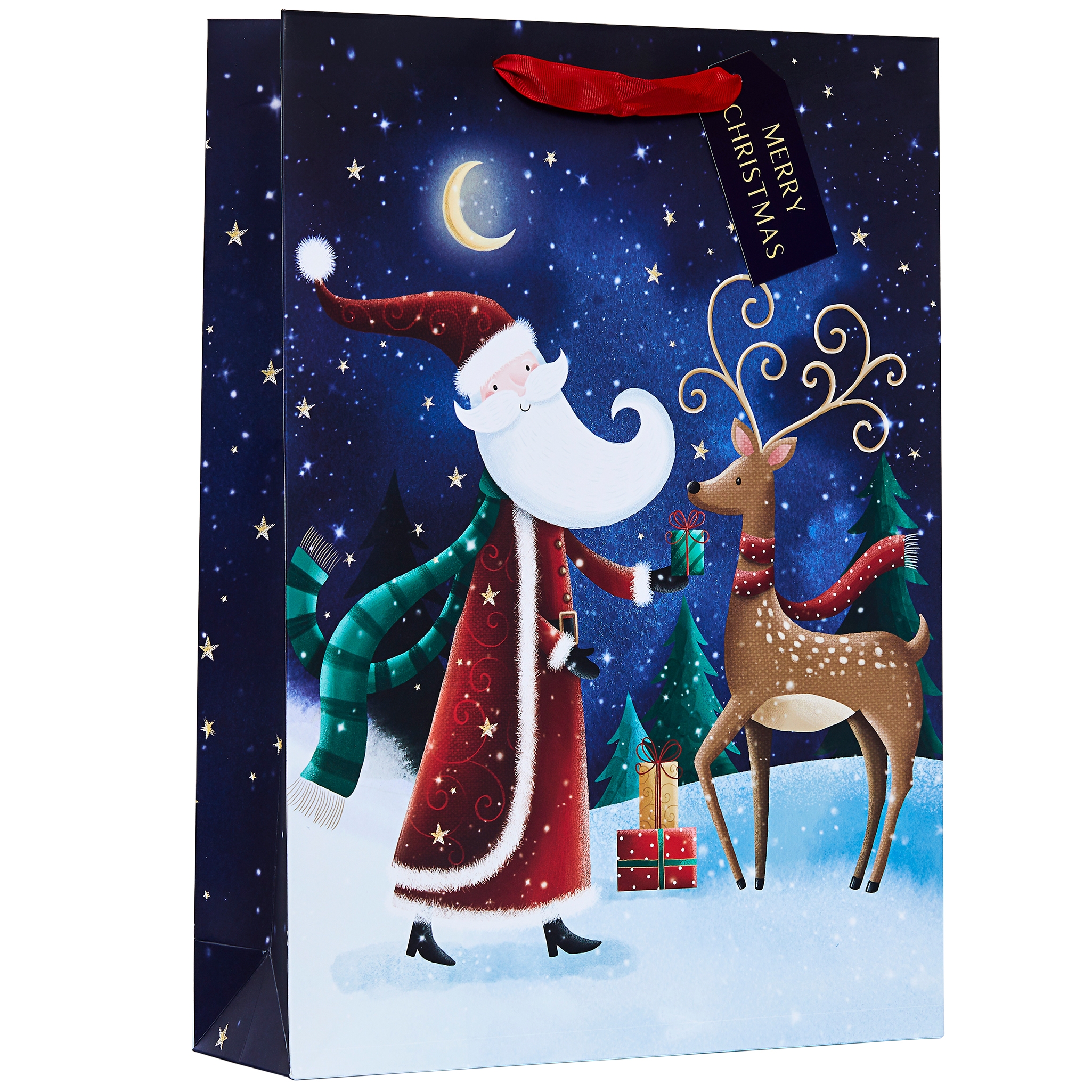 GIFT BAG,Santa (Extra Large) [Packs Only]