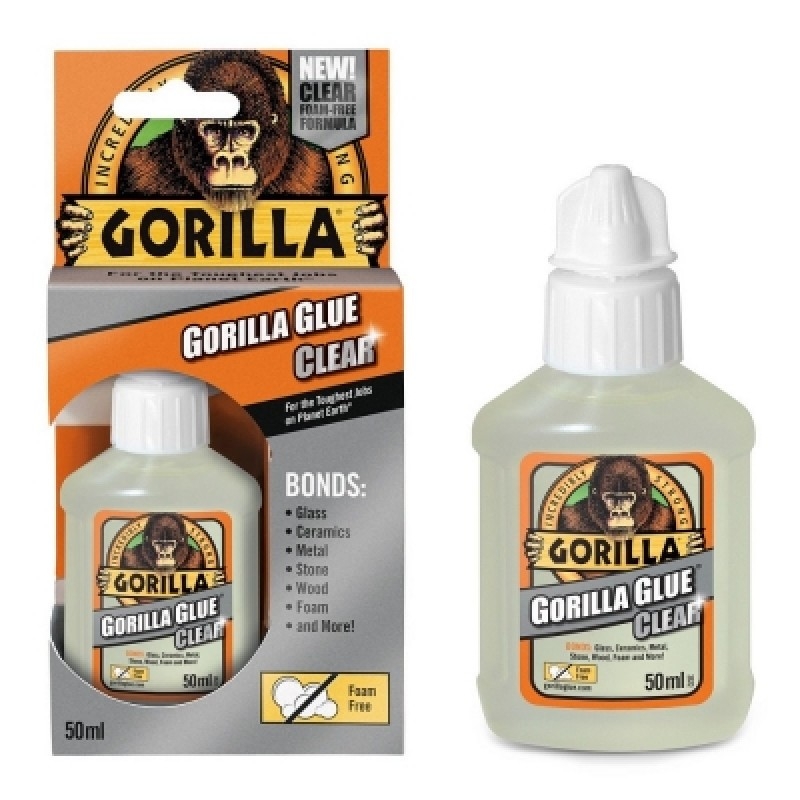 GORILLA GLUE,Clear 50ml H/pk [Splittable]
