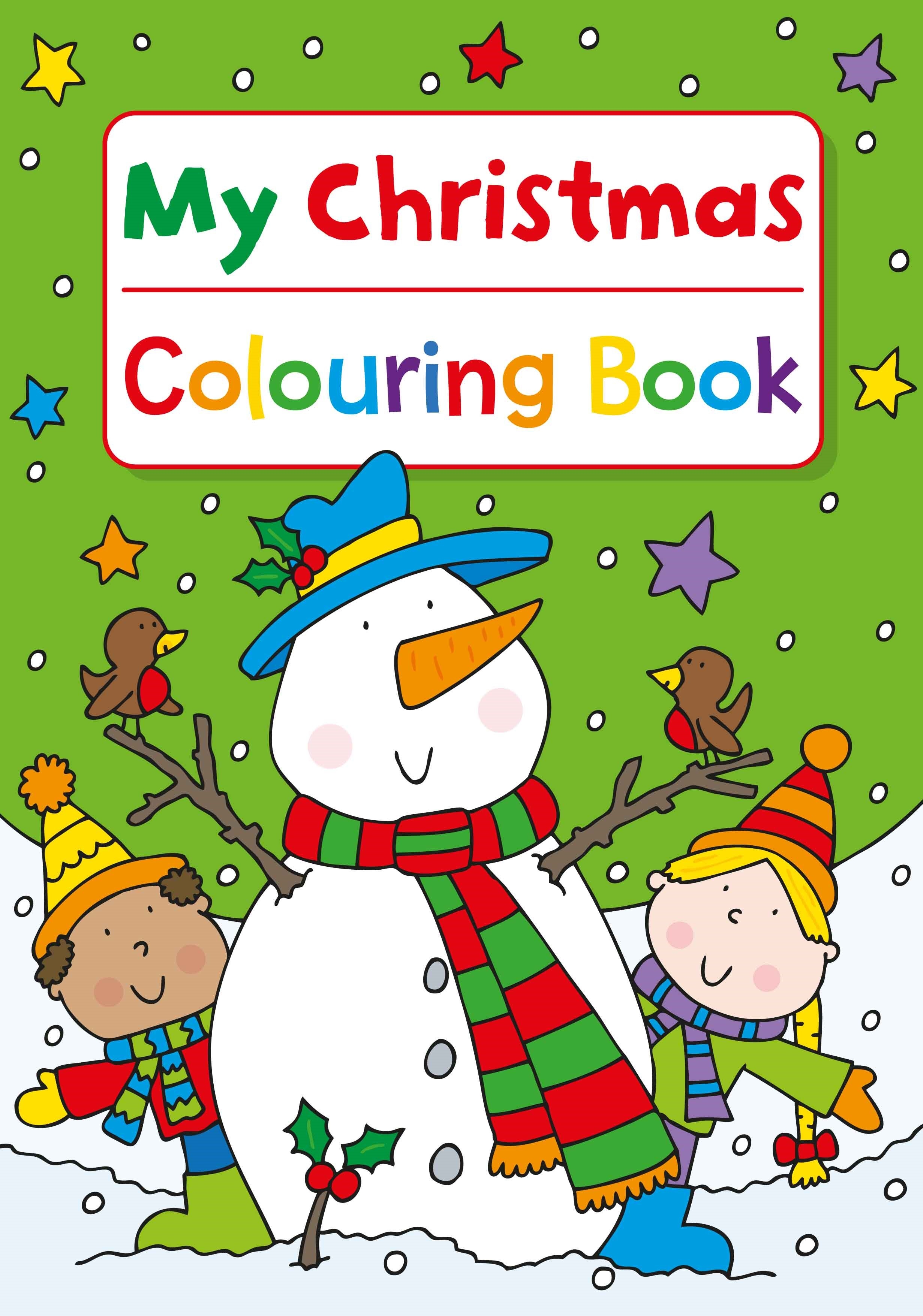 XMAS COLOURING BOOK [Packs Only]