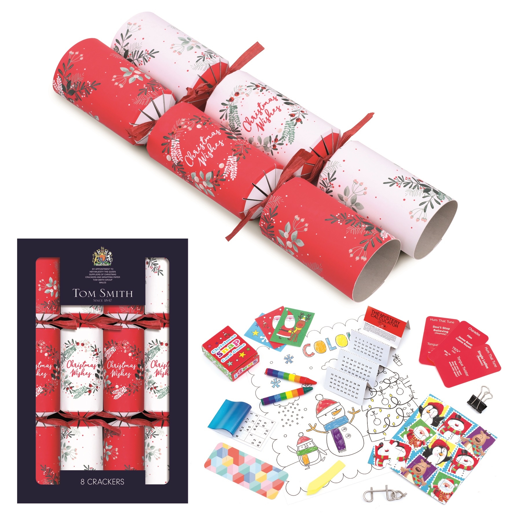 CRACKERS,31cm Traditional 8`s [Splittable]