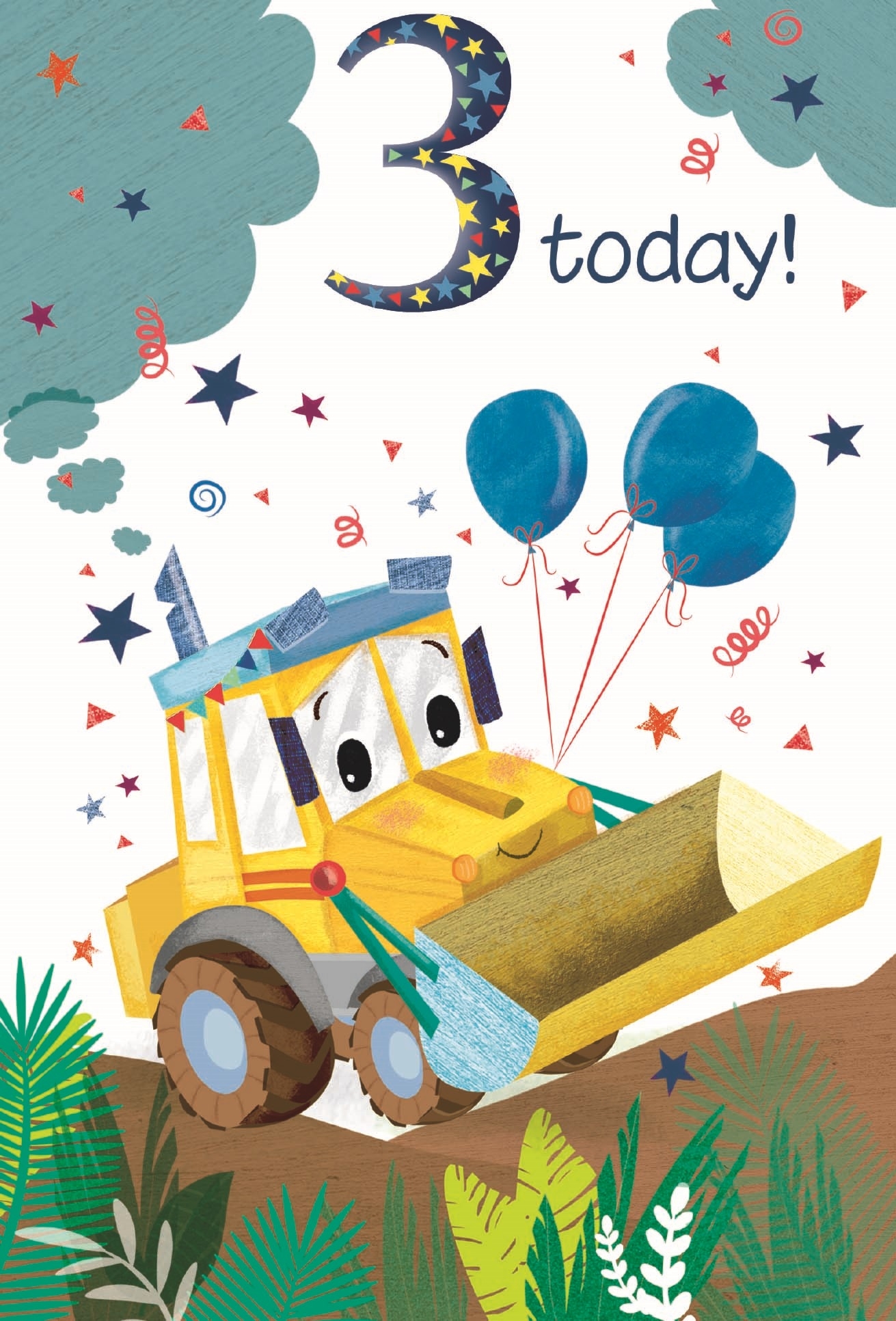 AGE 3 CARDS,Male 6`s Digger