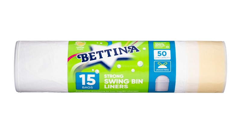 SWING BIN LINER,On Roll 15`s 50 litre [Splittable]