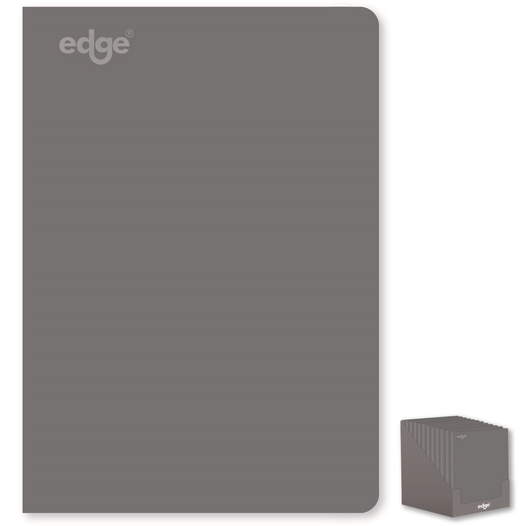 NOTEBOOK,Grey A5 Soft Cover [Splittable]