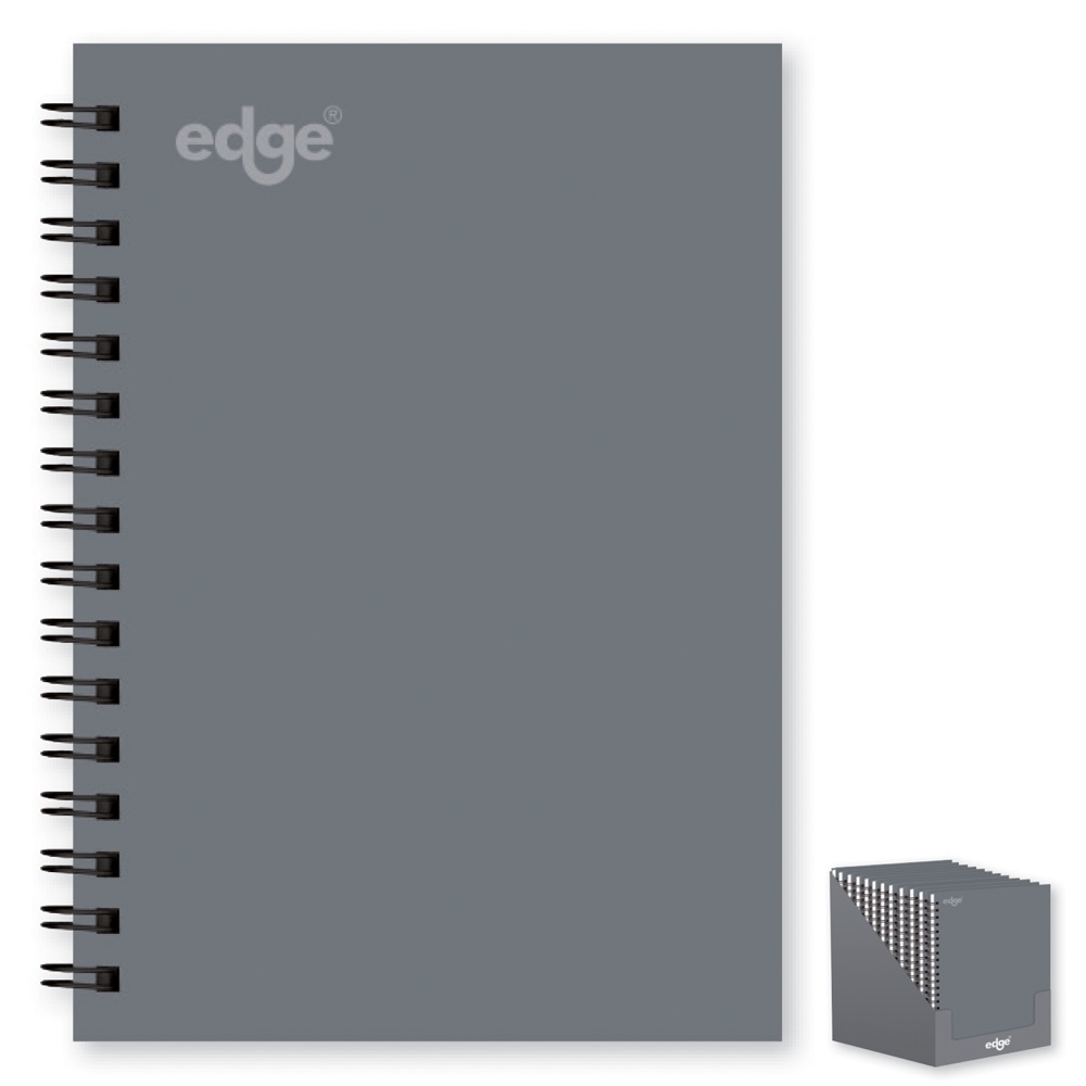 NOTEBOOK,Grey A6 Twin Wire [Packs Only]