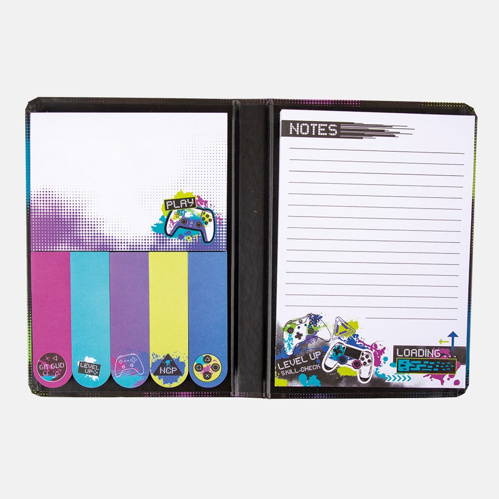 STICKY NOTES FOLDER,Level Up with Notepad & Tabs