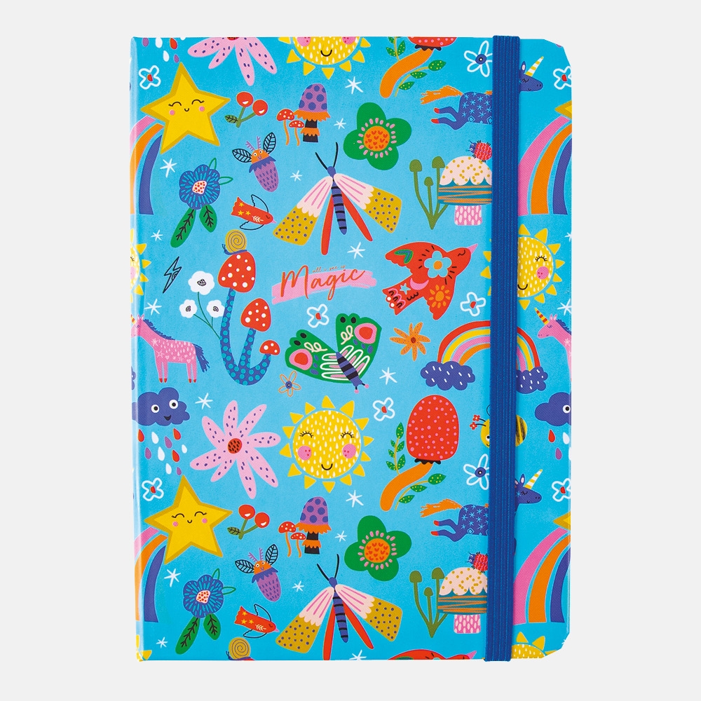STICKY NOTES FOLDER,Magical Forest with Notepad & Tabs