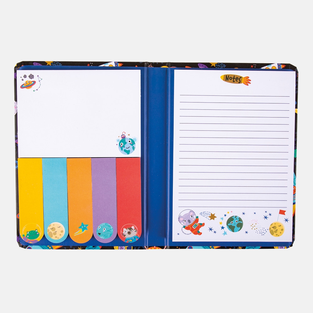 STICKY NOTES FOLDER,Mission to Mars with Notepad & Tabs