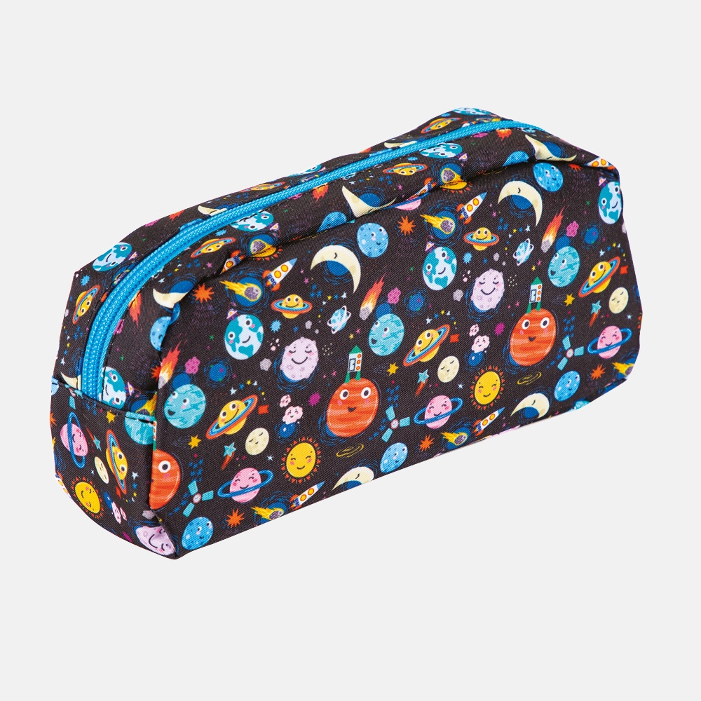 PENCIL CASE,Mission to Mars 2 Compartment, Zipped
