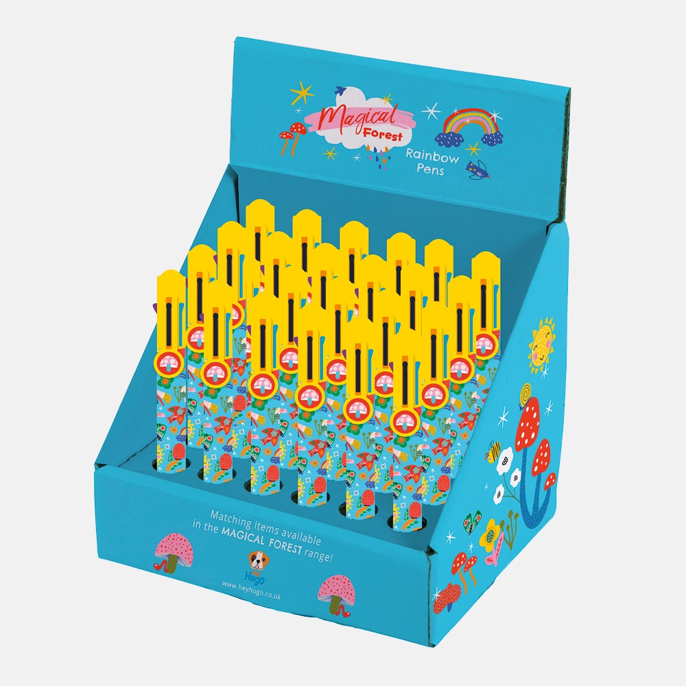 RAINBOW PEN, 8 Colour Magical Forest CDU [Packs Only]