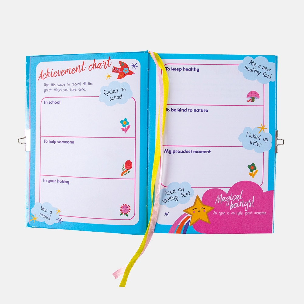 SECRET DIARY,Magical Forest Hardback, 148 page & Padlock