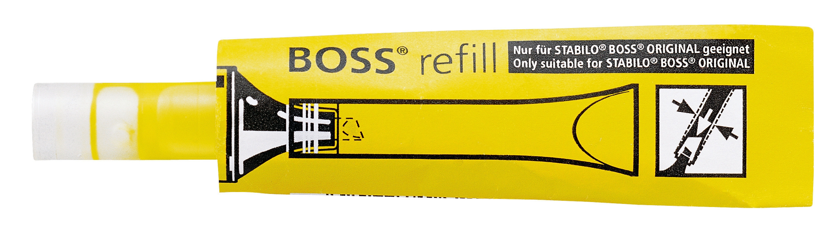 REFILL, STABILO BOSS ORIGINAL Yellow [Packs Only]