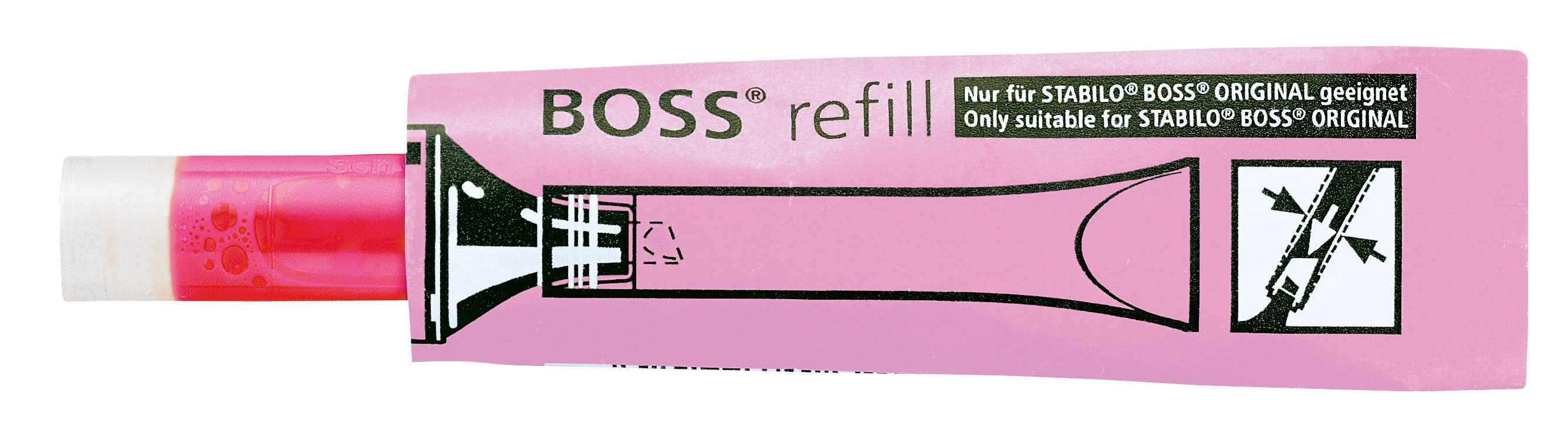 REFILL, STABILO BOSS ORIGINAL Pink [Packs Only]