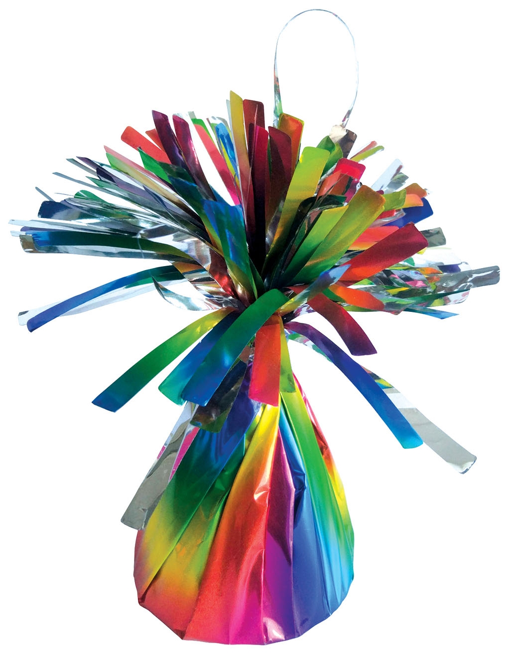 BALLOON WEIGHT,Rainbow Foil [Packs Only]