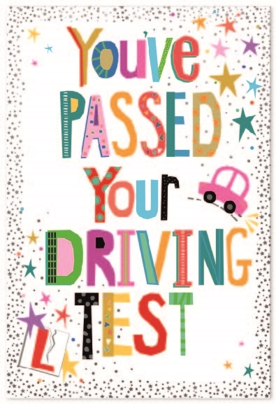 DRIVING TEST PASS CARDS,6`s Pink Car & L Plates