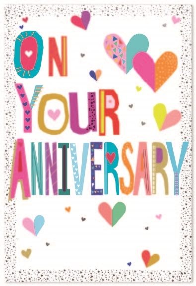 ANNIVERSARY CARDS,Your 6`s Hearts