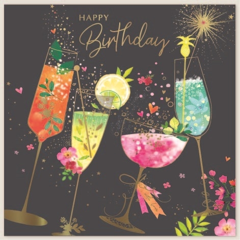 BIRTHDAY CARDS,6`s Cocktails