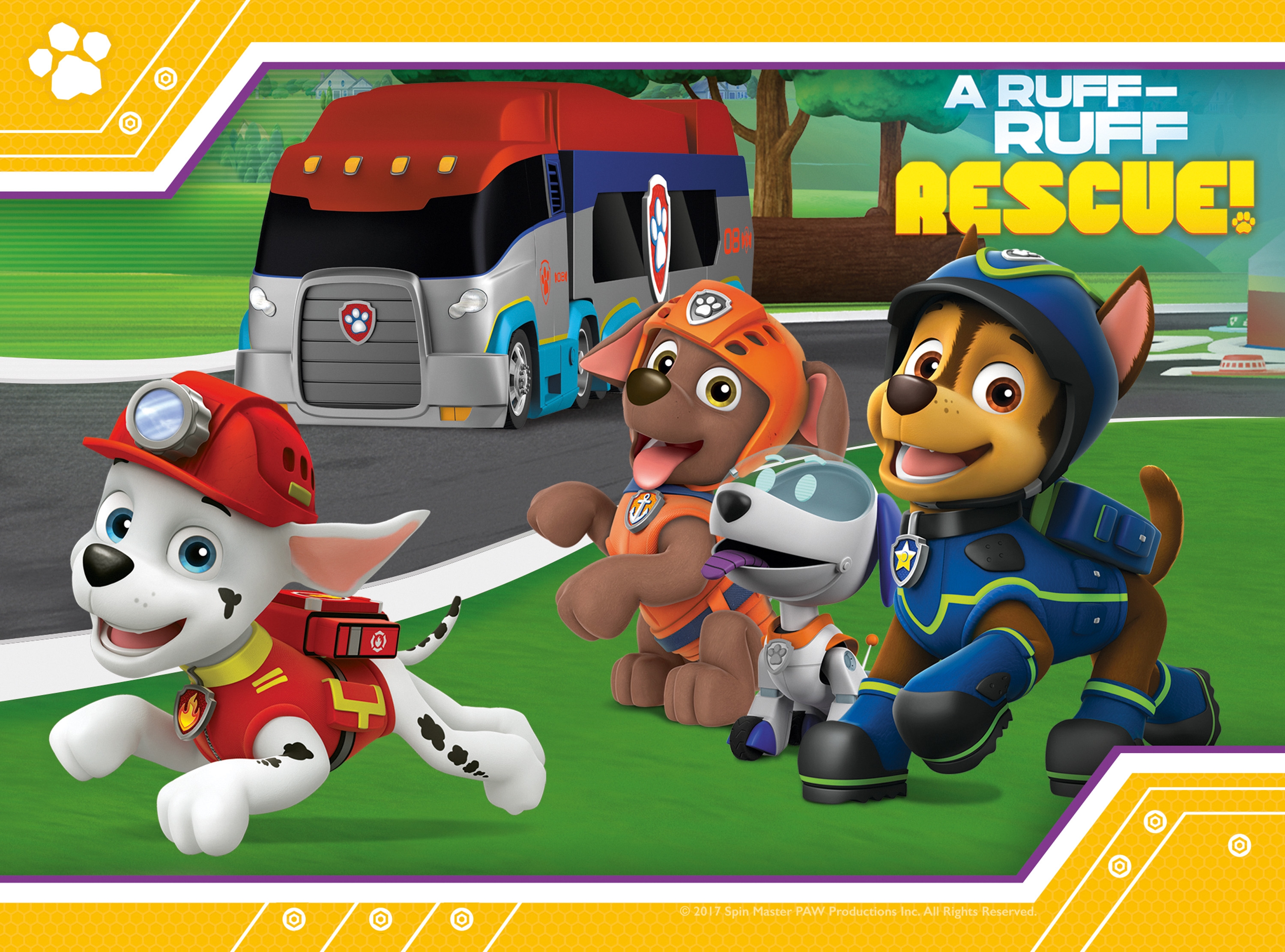 JIGSAW,4 in a Box,Paw Patrol (12,16,20,24)