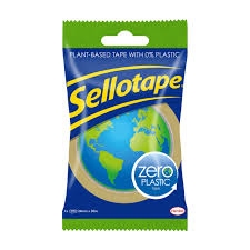 SELLOTAPE,Zero Plastic 24x30 Eco Plant Based Boxed [Splittable]